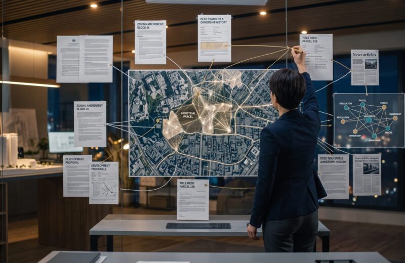 Eighty percent of enterprise data has a spatial component — addresses, boundaries, routes, jurisdictions. Most AI cannot reason about any of it. Here is what the gap is costing and what spatial knowledge graphs change.