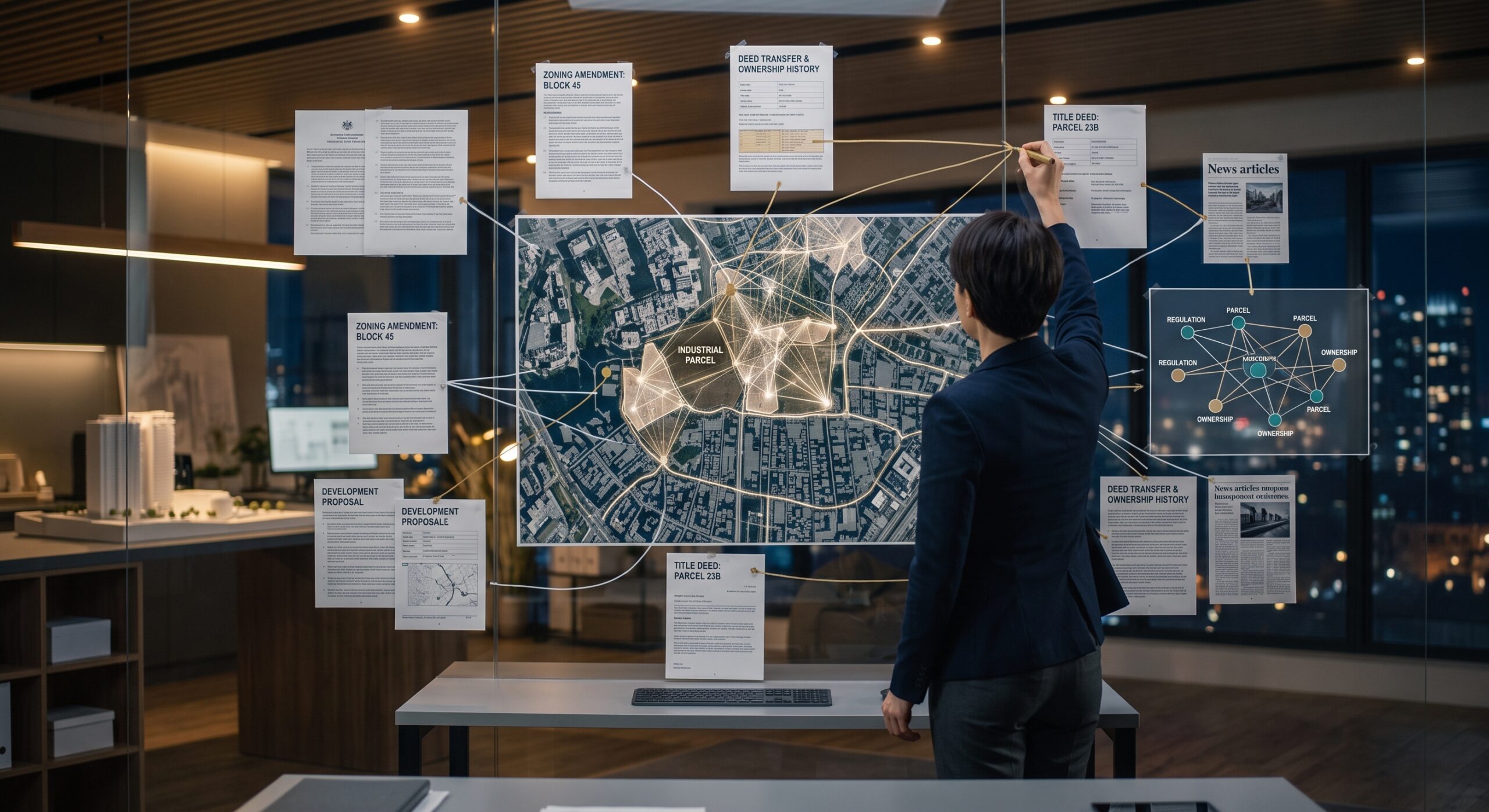 Eighty percent of enterprise data has a spatial component — addresses, boundaries, routes, jurisdictions. Most AI cannot reason about any of it. Here is what the gap is costing and what spatial knowledge graphs change.